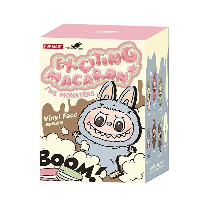 Pop Mart Labubu Doll Wings of Fortune Vinyl Plush the Monsters Hanging Card Toys for Modern Home Decor Blind Box Figures Macaron
