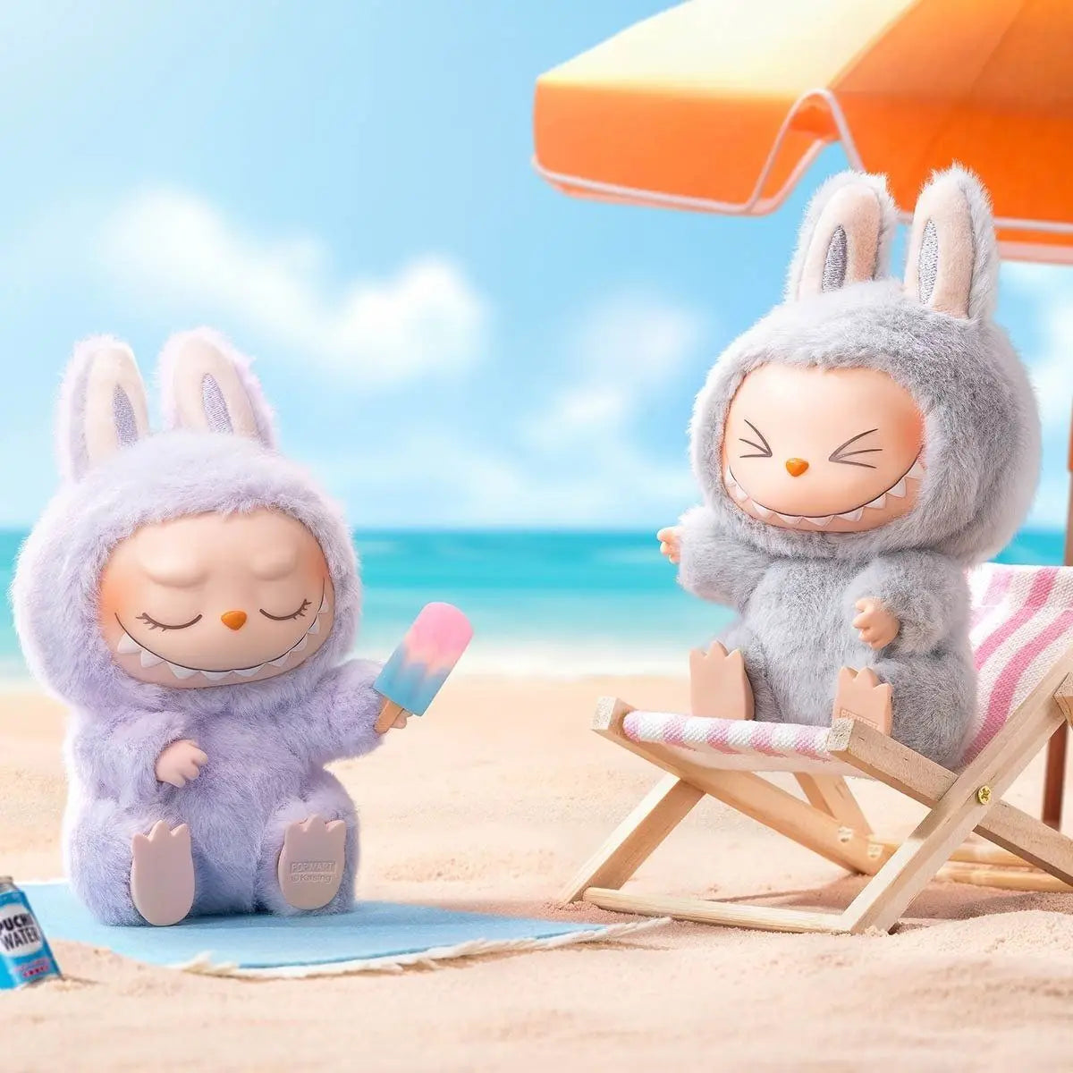 Pop Mart Labubu Doll Wings of Fortune Vinyl Plush the Monsters Hanging Card Toys for Modern Home Decor Blind Box Figures Macaron