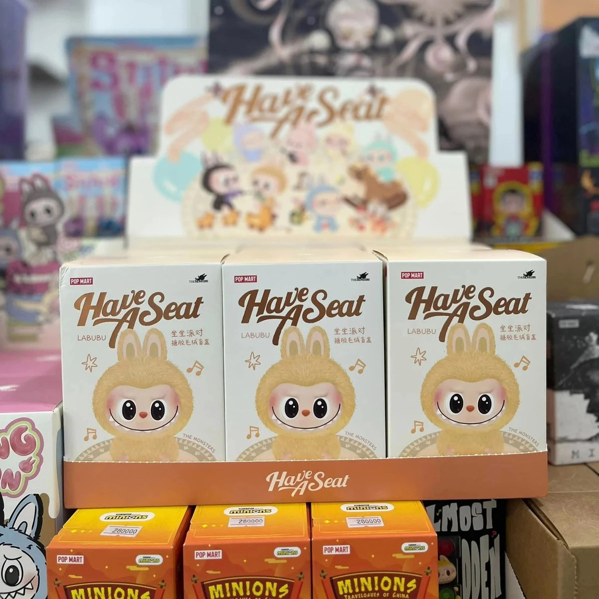 Pop Mart Labubu Doll Wings of Fortune Vinyl Plush the Monsters Hanging Card Toys for Modern Home Decor Blind Box Figures Macaron