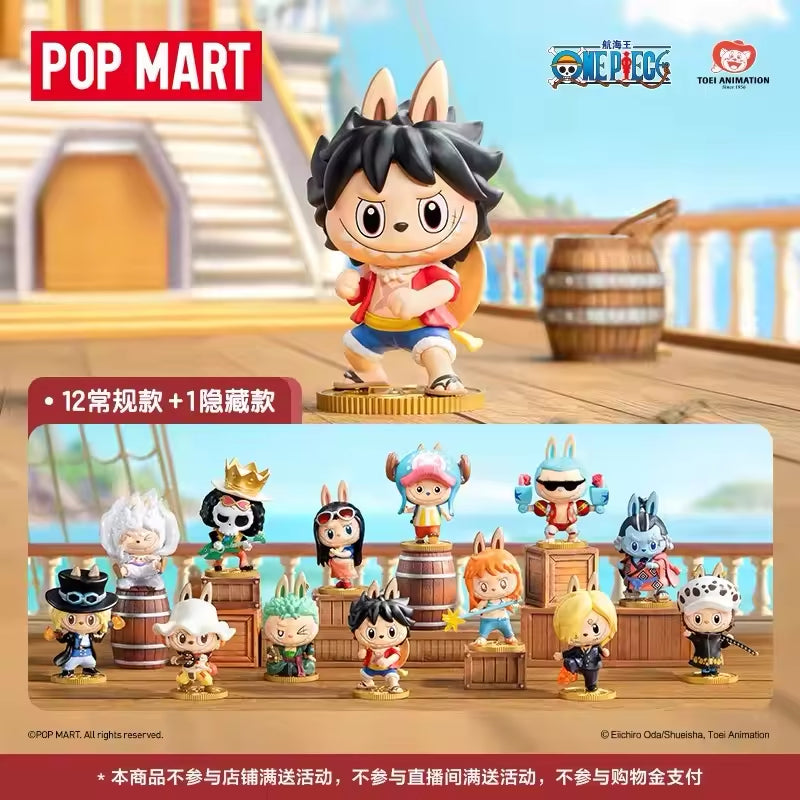 Original Authentic Pop Mart New the Monsters Onee Single Piece Series Labubu Blind Box Fashion Figure Toy Mystery Surprise Boxes