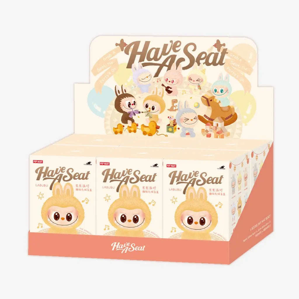 Official Popmart Blind Boxes New Design Creative Collectible Funny Toy Surprising Unique Designs High Quality Labubu Mystery Box