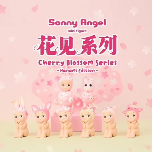 2025 New Original Sonny Angel Cherry Blossom Series Hanami Edition Blind Box Mini Figure Cherry Blossom Series Hanami Edition