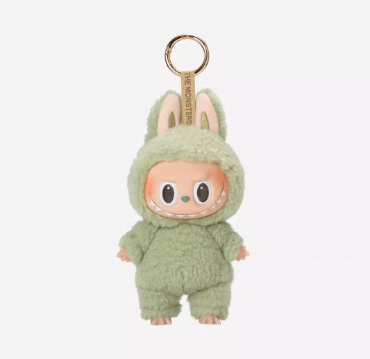 Pop Mart Labubu Doll Wings of Fortune Vinyl Plush the Monsters Hanging Card Toys for Modern Home Decor Blind Box Figures Macaron